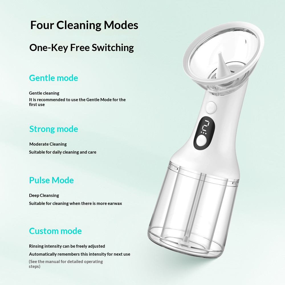 Intelligent Portable Ear Canal Cleaner - Home Use Earwax Removal Tool For Safe Ear