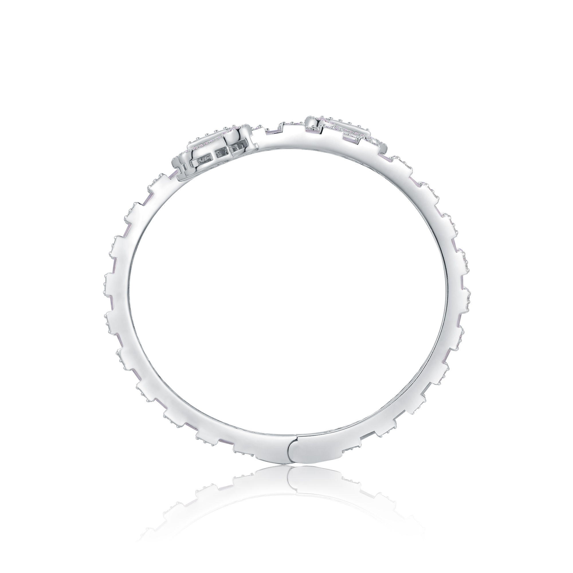 Schmuckarmband mit hochwertigem Moissanit, elegant und modisch, luxuriös und