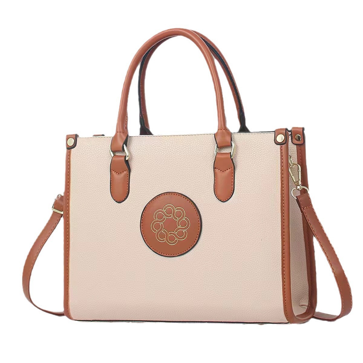 Korean-style Elegant Womens Casual Tote Handbag