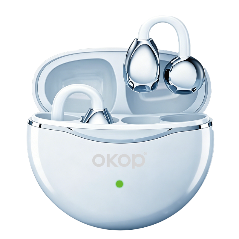 Drahtlose Bluetooth-Ohrclip-Kopfhörer für Gaming-Musik