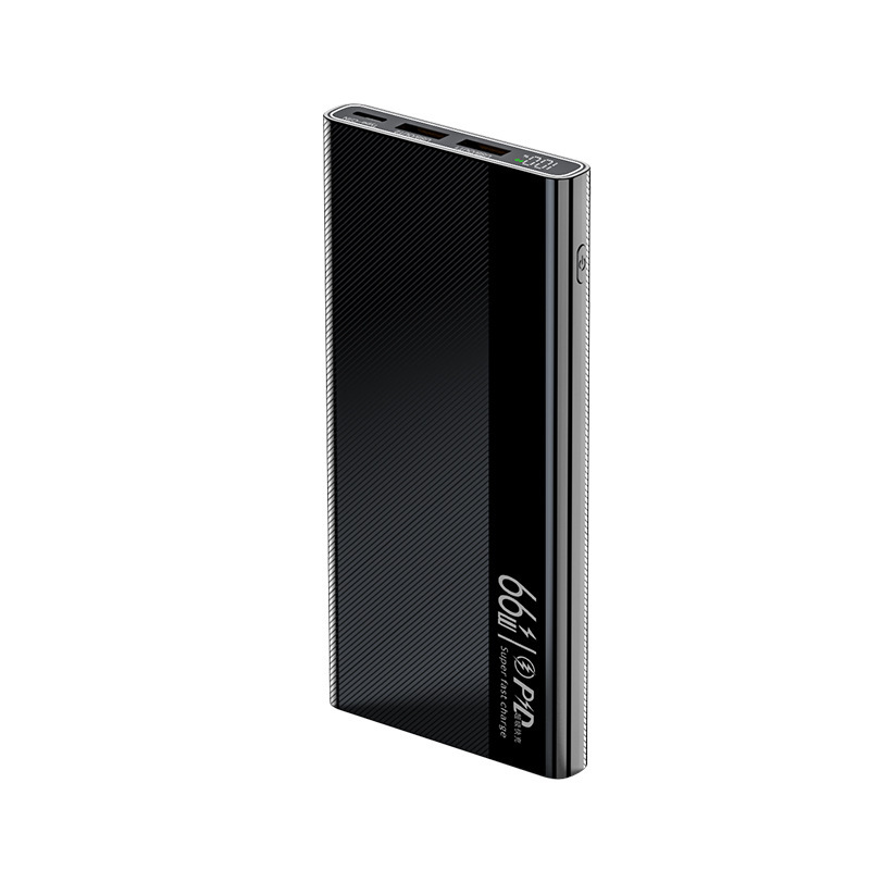 Large Capacity Mobile Power PD66w Fast Charging Lightweight Universal