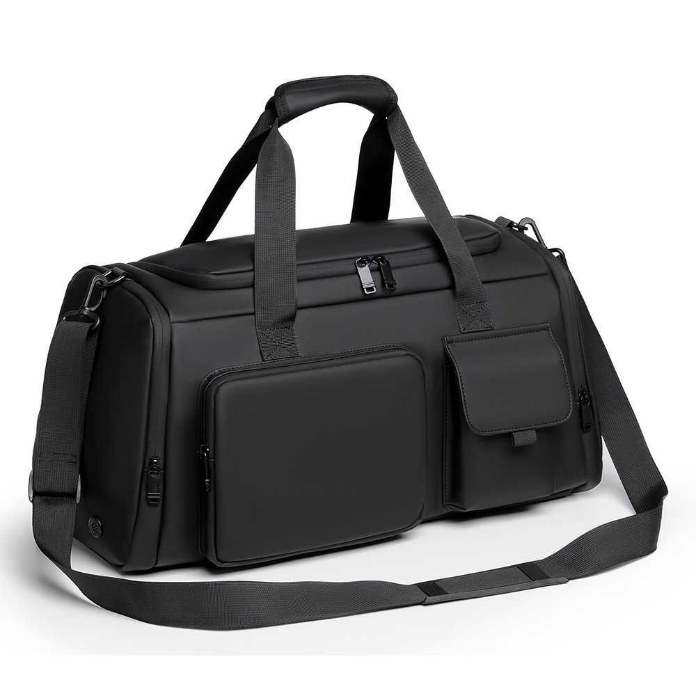 Large-capacity Water-resistant Handbag With Dry-wet Separation
