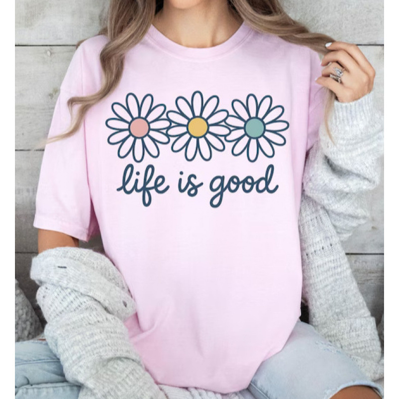 Life Is Good T-Shirts Wildflower