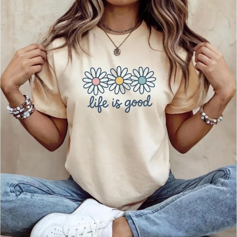 Life Is Good T-Shirts Wildflower