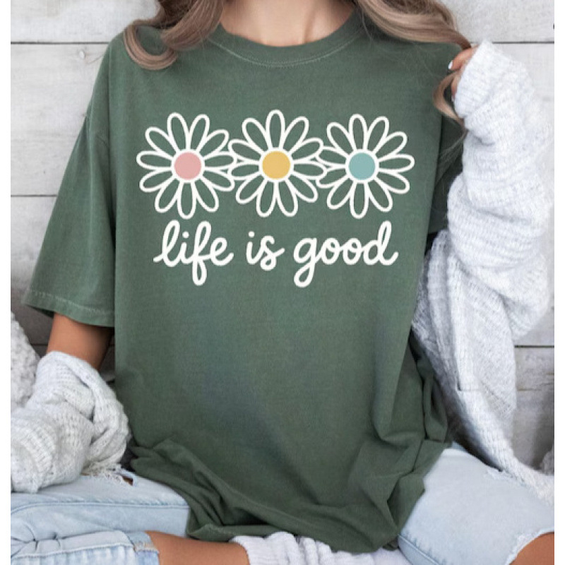 Life Is Good T-Shirts Wildflower