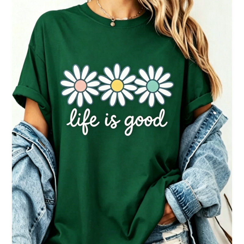 Life Is Good T-Shirts Wildflower