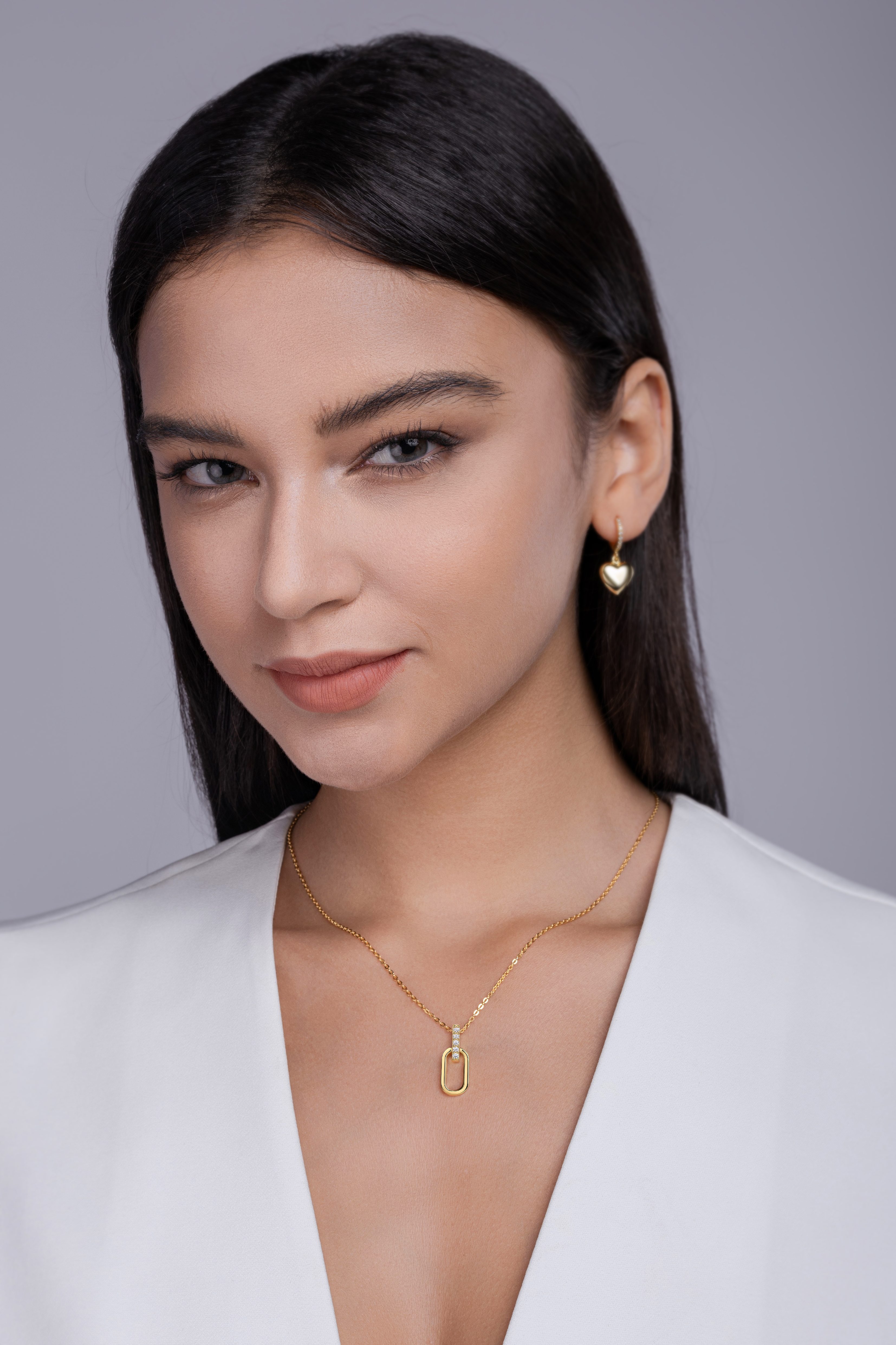 Light And Shadow Geometry - A Fashionable And Trendy Necklace Pendant Set With Top-quality