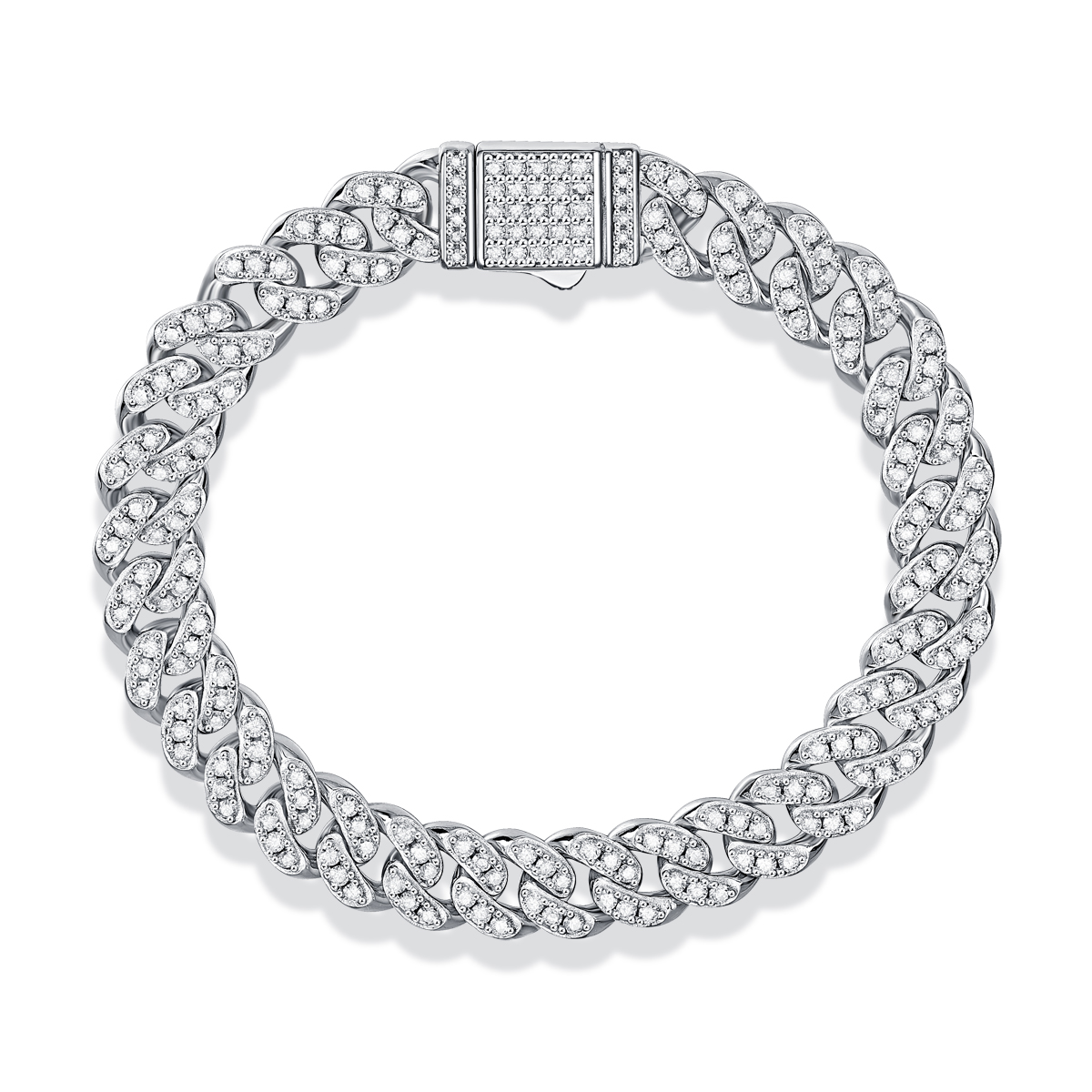 Light Of Faith - A Fashionable And Light Luxury Jewelry Silver Bracelet And Bracelet Set