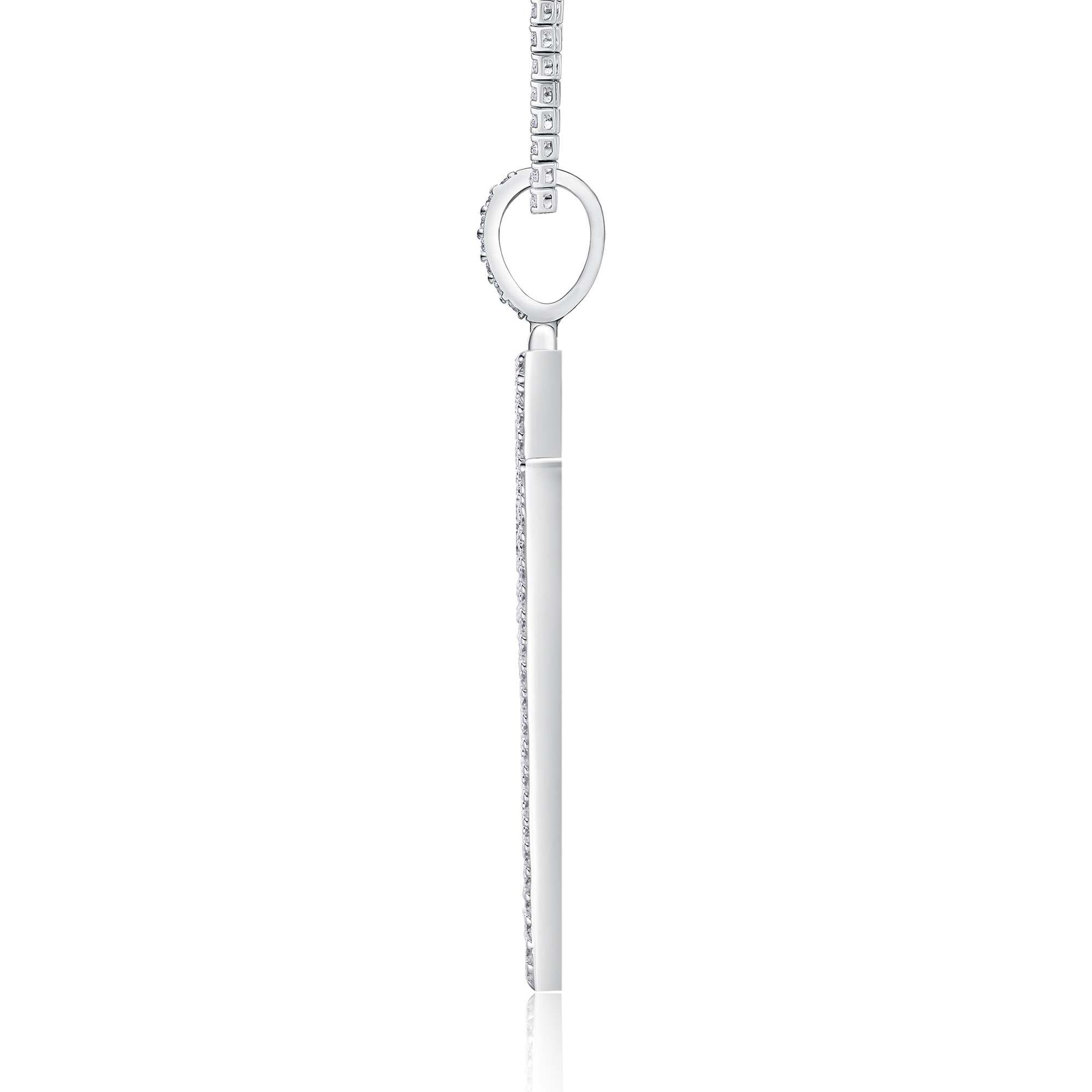Lightning - A Fashionable And Trendy Necklace Pendant Set With Top-quality Moissanite
