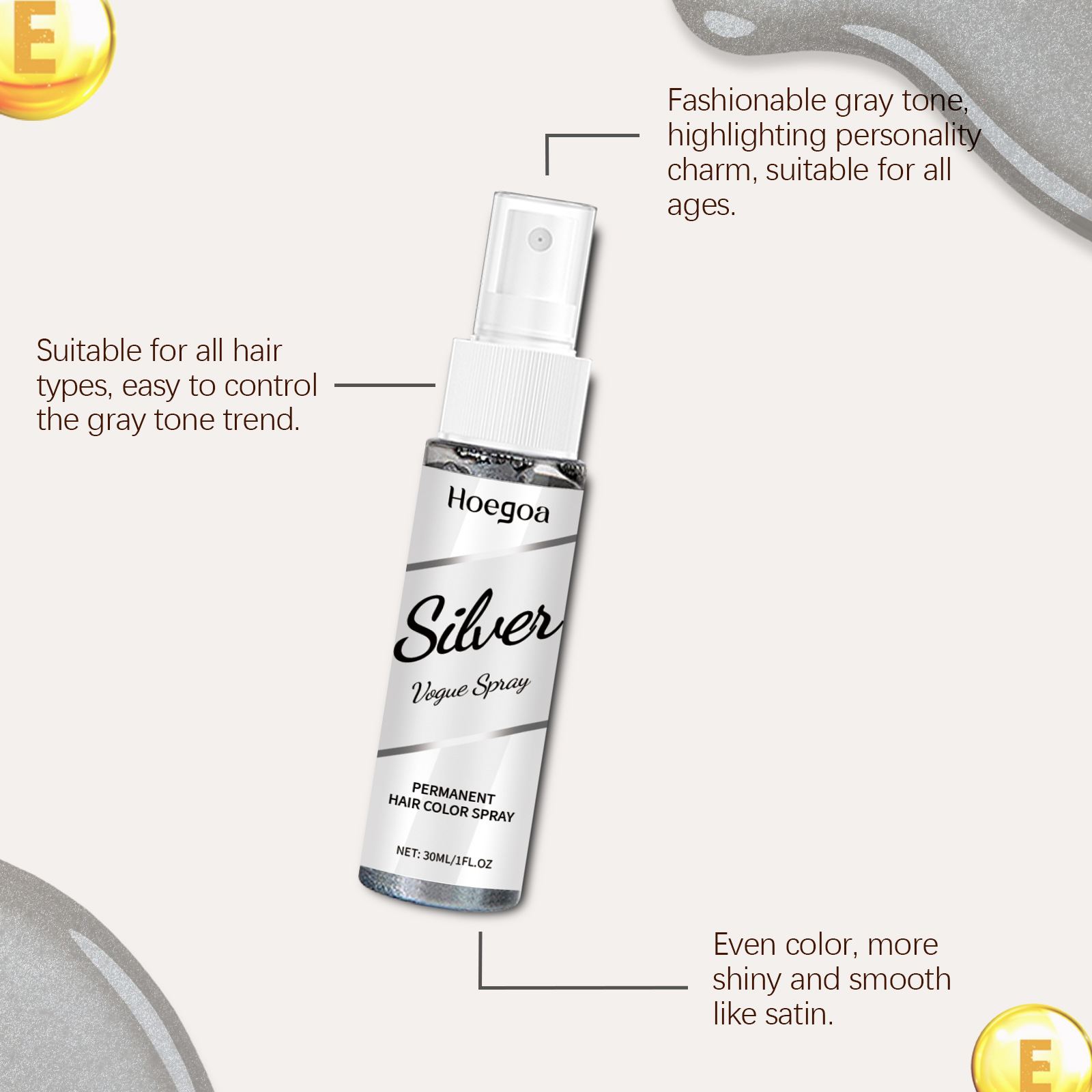 Long-Lasting Moisturizing Nourishing Plant Extract Hair Care Fashion Hair Color