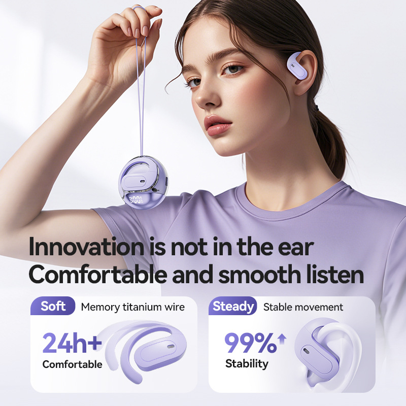 Long Range Hanging Earphone Wireless Bluetooth Headphones