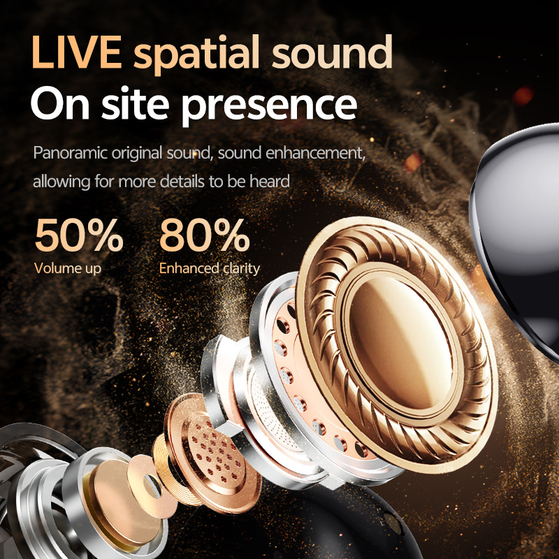Long Range Hanging Earphone Wireless Bluetooth Headphones