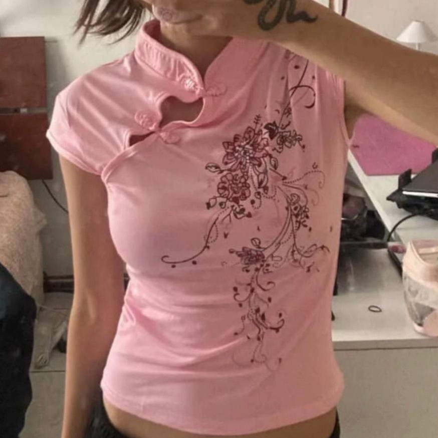 Loose-fit Slimming Womens Short-sleeve T-shirt