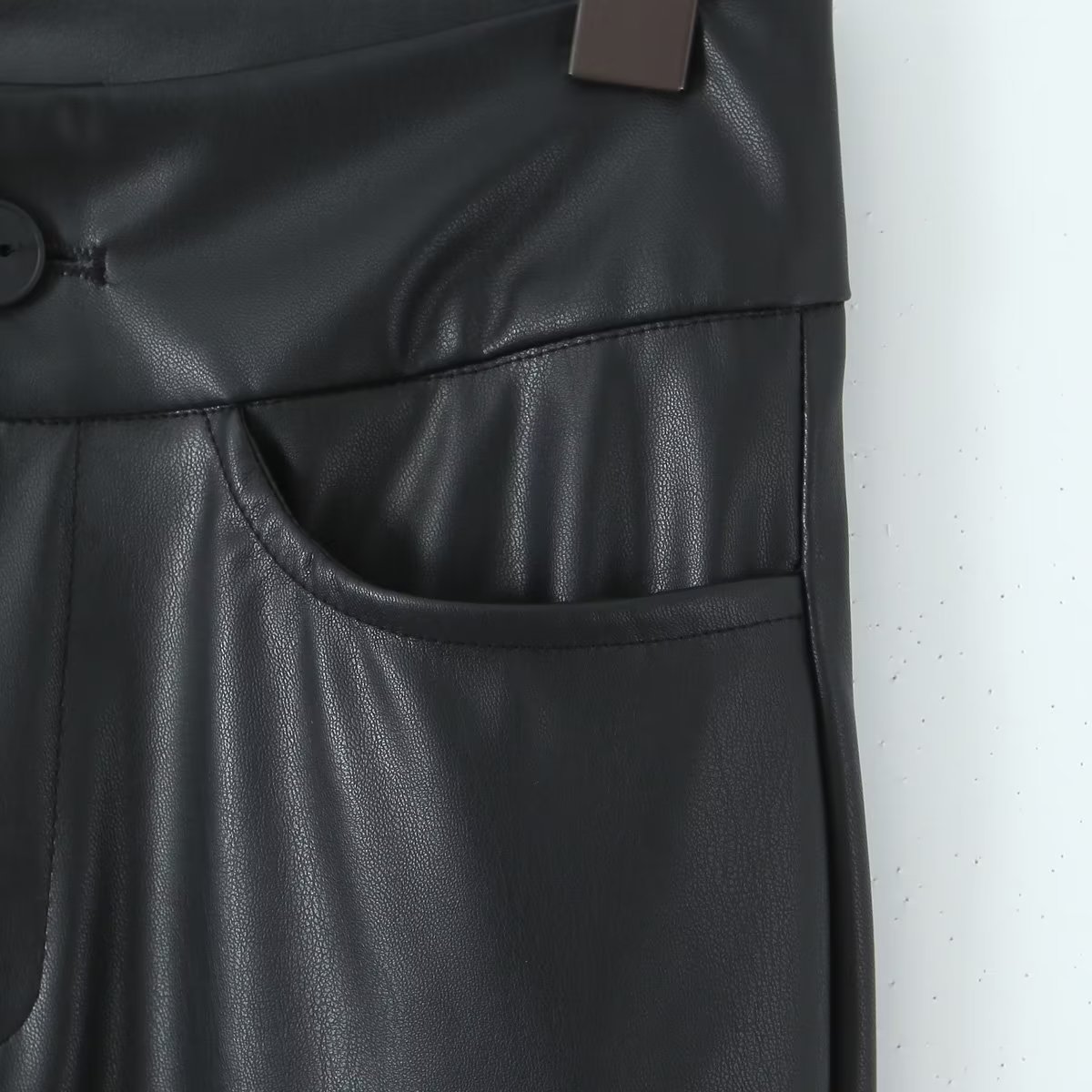 Loose-fitting Leather Pants From Europe And America