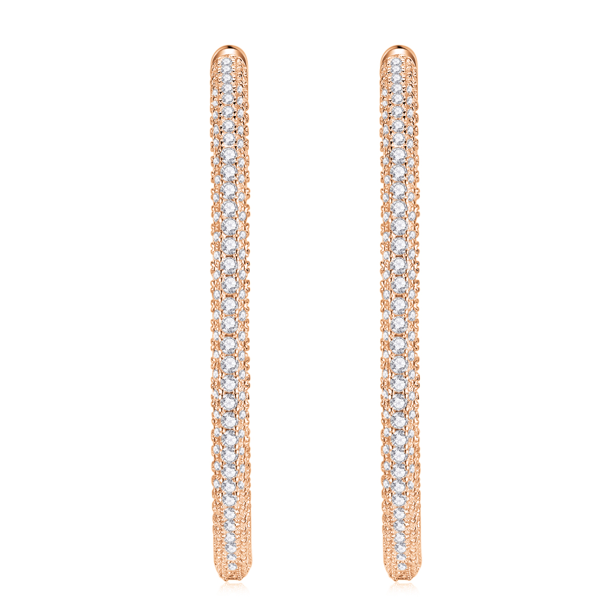 Lustrous - A Fashionable And Trendy Accessory Set With Top-quality Moissanite Silver And