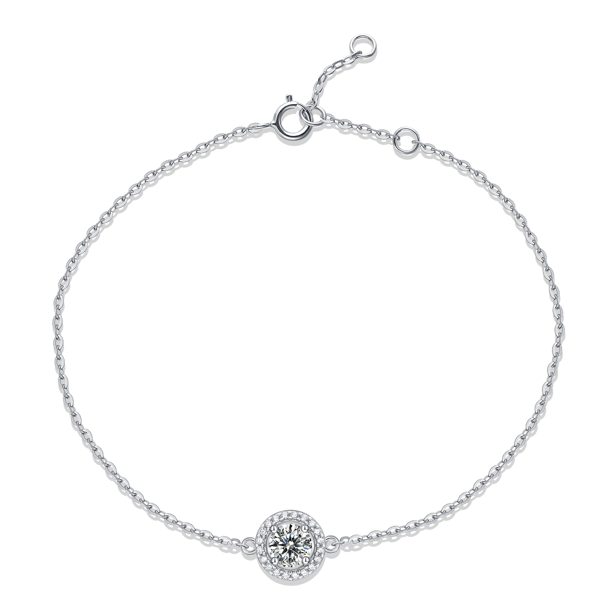 Luxury Bracelet - Set With Top-quality Moissanite, Fashionable And Light Luxury Jewelry