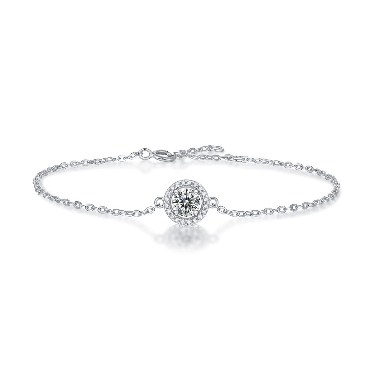 Luxury Bracelet - Set With Top-quality Moissanite, Fashionable And Light Luxury Jewelry