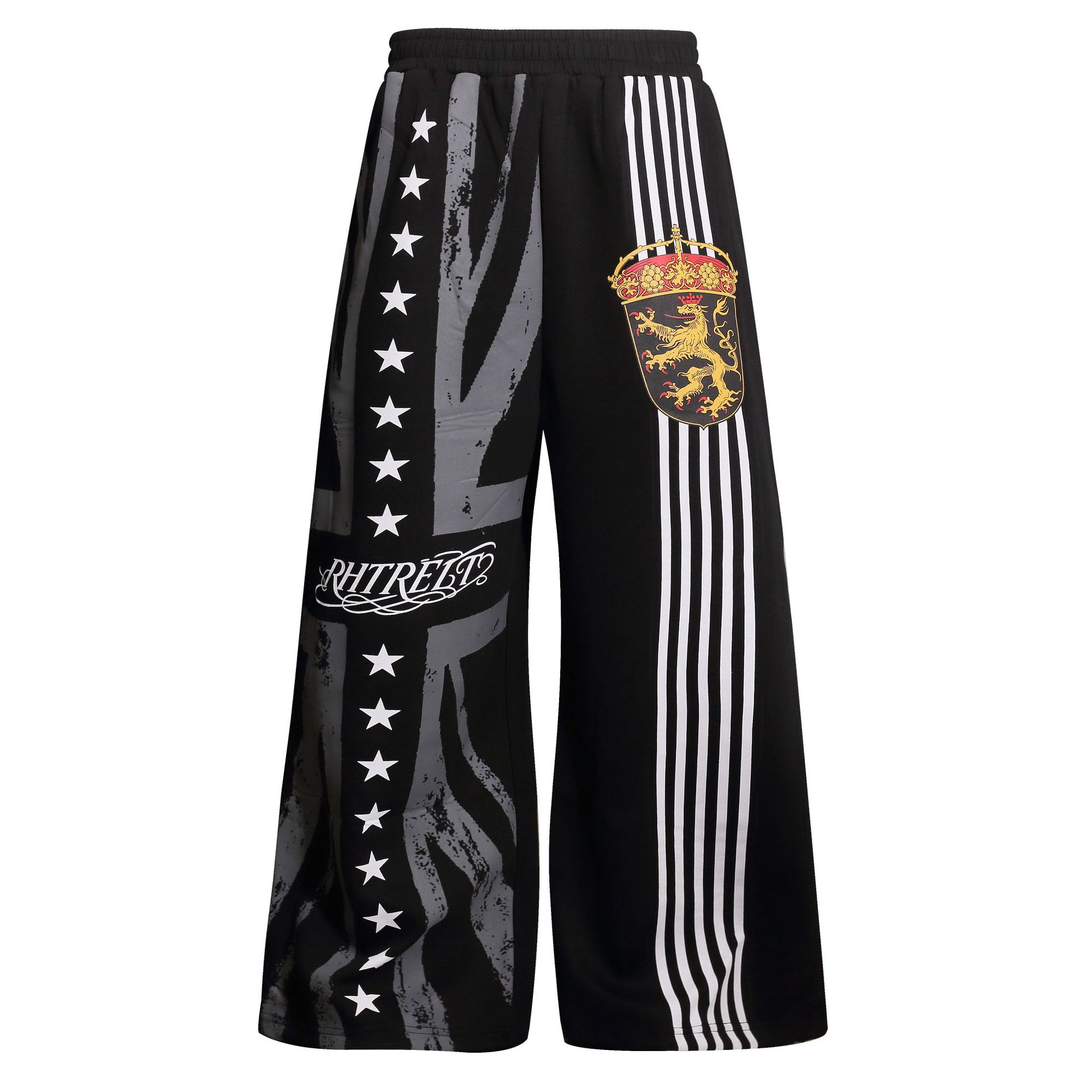 Muške i ženske sportske pantalone širokih nogavica slobodnog kroja