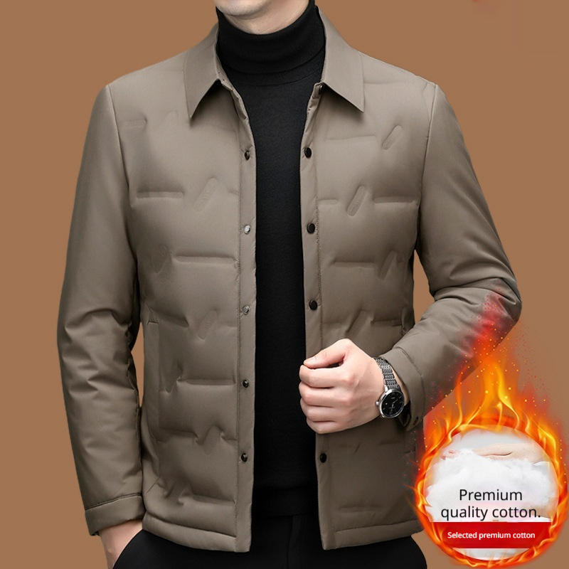 Men's Casual Cotton Jacket For Fallwinter