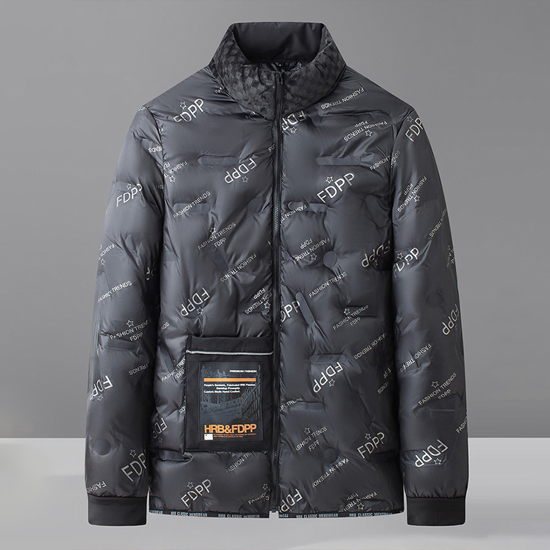 Men's Casual Windproof And Warm Cotton-padded Jacket
