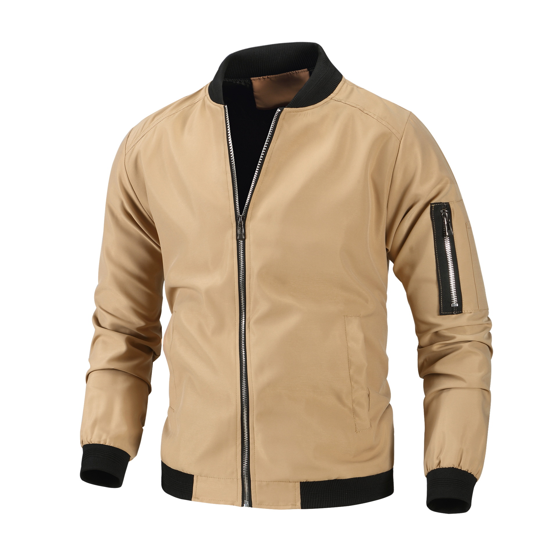 Men's Jacket Autumn Foreign Trade Baseball Uniform Plus Size Casual Jacket Men