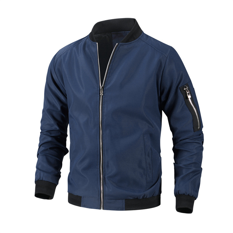 Men's Jacket Autumn Foreign Trade Baseball Uniform Plus Size Casual Jacket Men