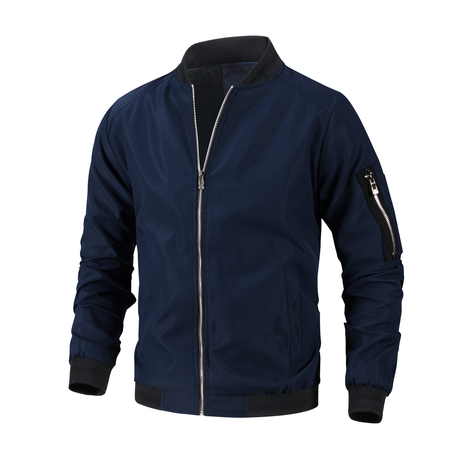 Men's Jacket Autumn Foreign Trade Baseball Uniform Plus Size Casual Jacket Men