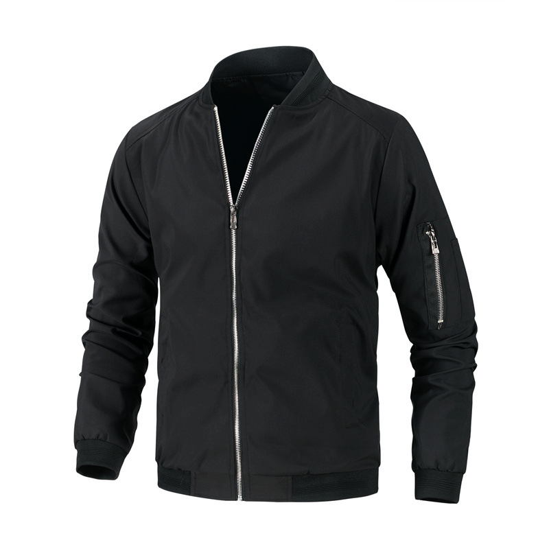 Men's Jacket Autumn Foreign Trade Baseball Uniform Plus Size Casual Jacket Men