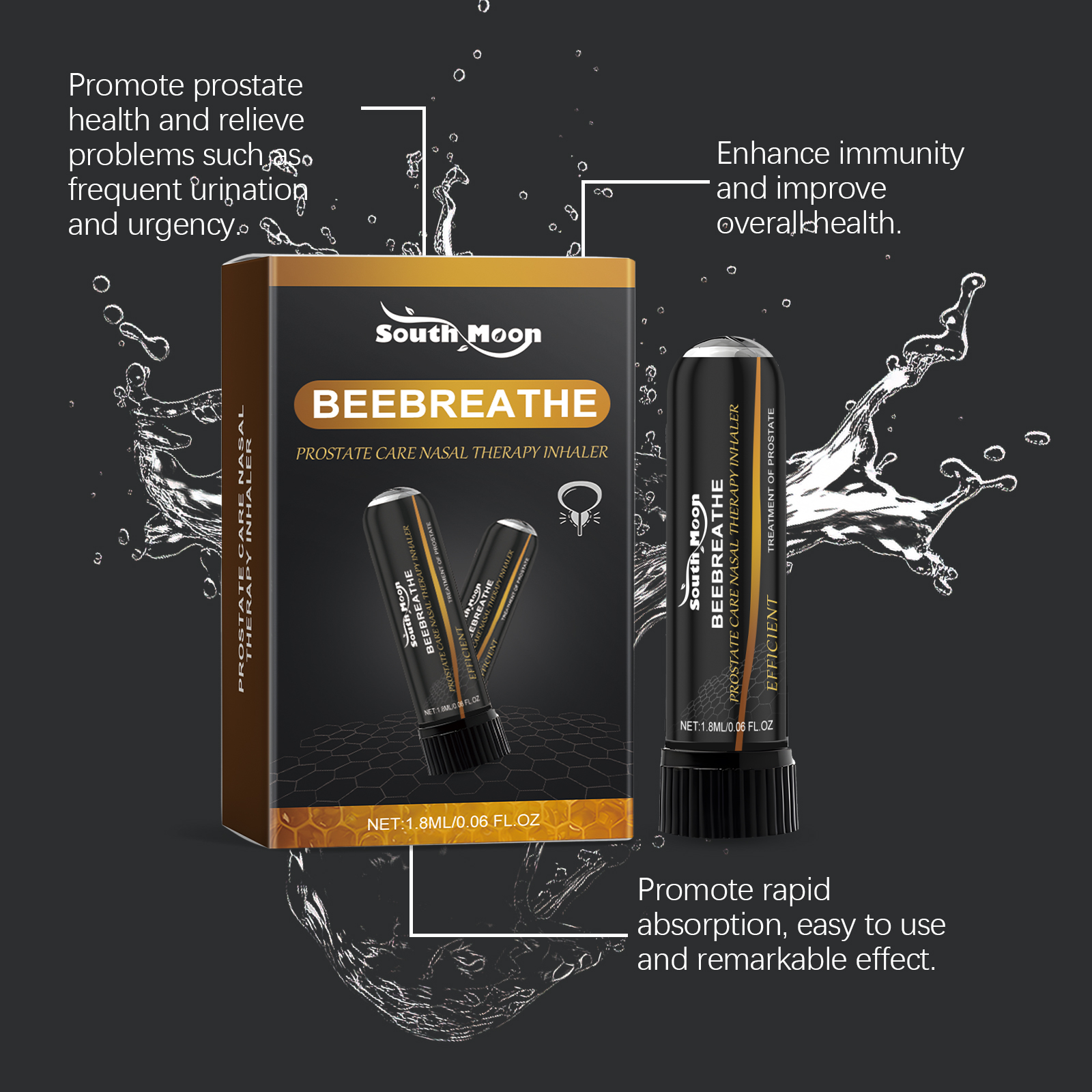 Men S Relaxing Inhalation Stick 1.8ml Box