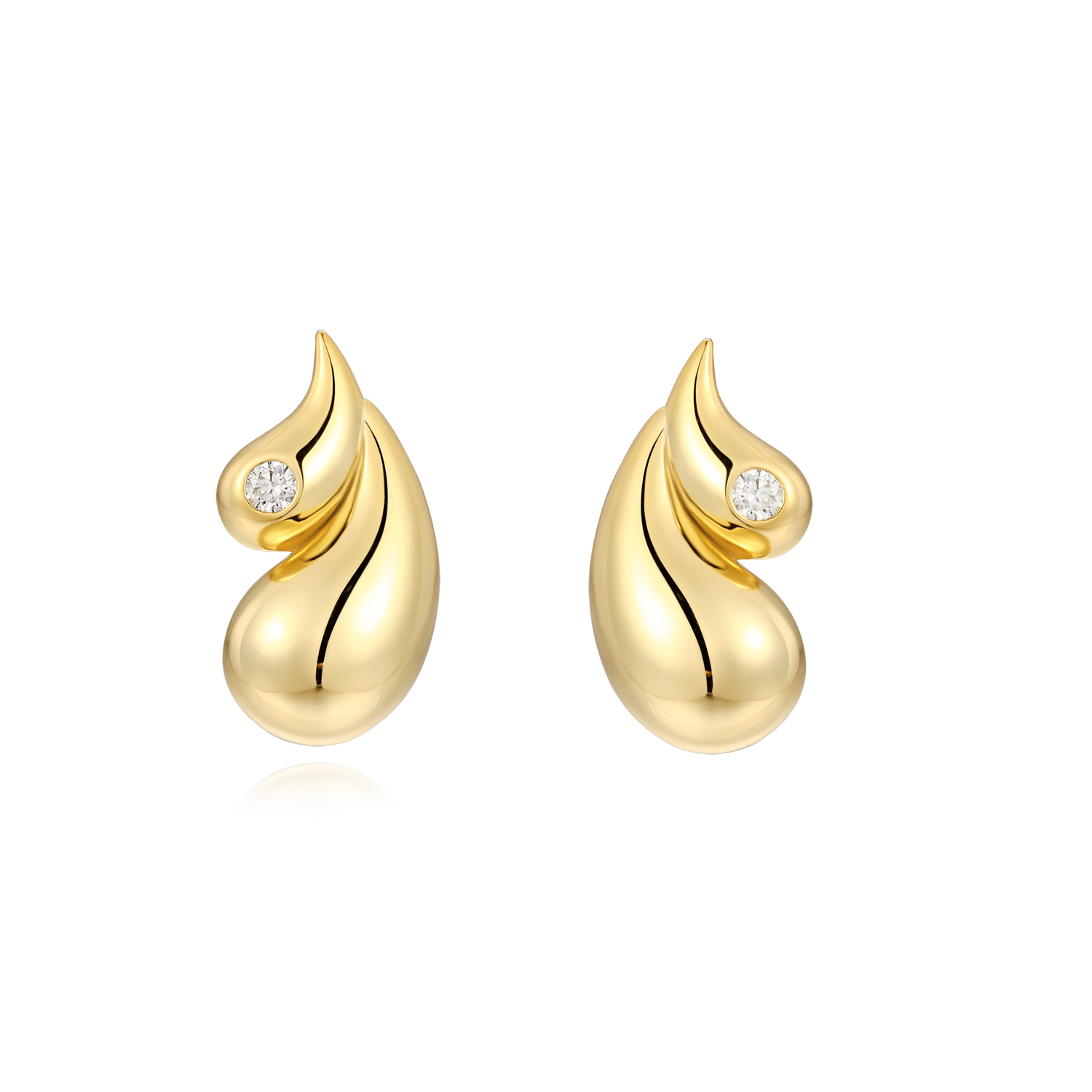 Morning Dew - Premium Moissanite Luxury Fashion Light Luxury Jewelry Silver Stud Earrings