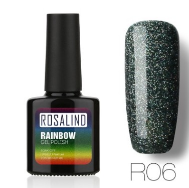Nail free, long-lasting, non-toxic, nail polish, ROSALIND phototherapy glue, star studded