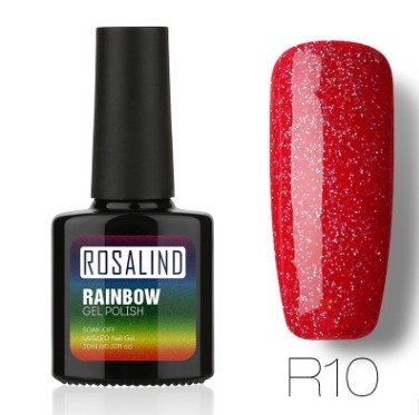 Nail free, long-lasting, non-toxic, nail polish, ROSALIND phototherapy glue, star studded