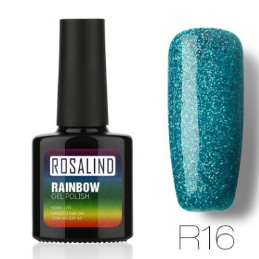 Nail free, long-lasting, non-toxic, nail polish, ROSALIND phototherapy glue, star studded