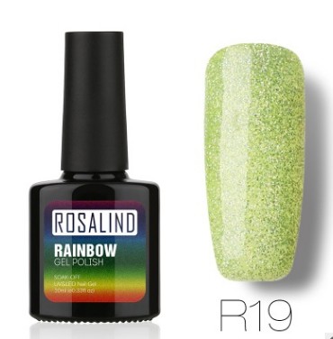 Nail free, long-lasting, non-toxic, nail polish, ROSALIND phototherapy glue, star studded