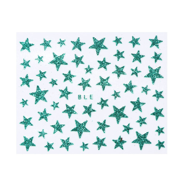 Nail Sticker I Laser Glitter XINGX Adhesive Backing Stickers
