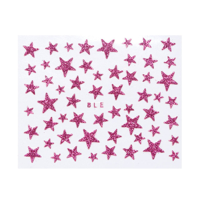 Nail Sticker I Laser Glitter XINGX Adhesive Backing Stickers