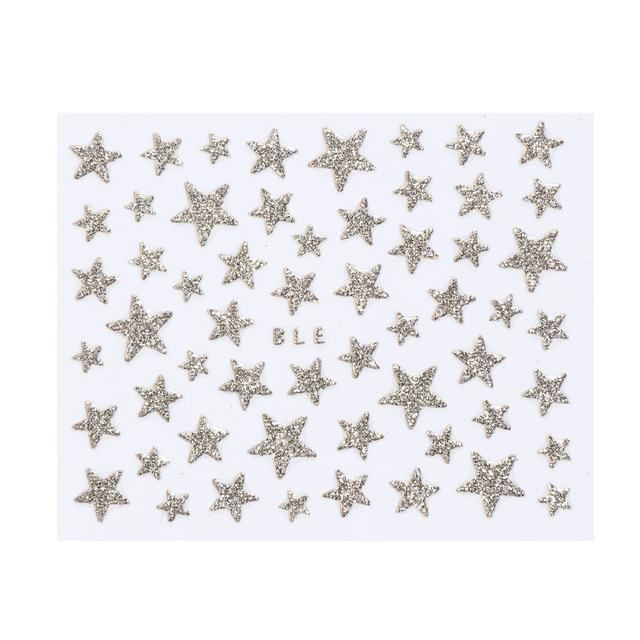 Nail Sticker I Laser Glitter XINGX Adhesive Backing Stickers