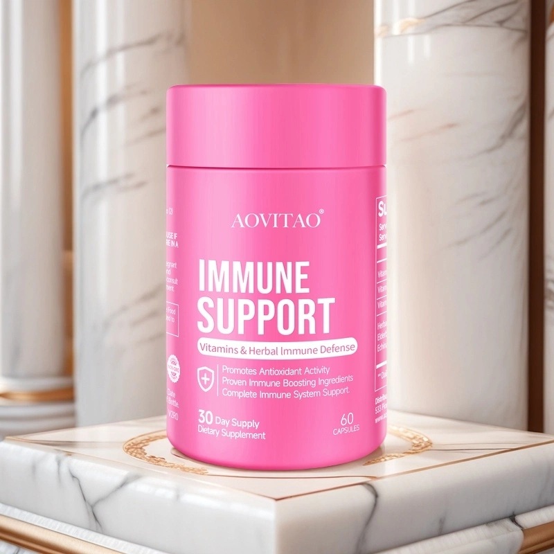 Natural Herbal Immune Defense Immunity Vitamins Supplement Booster And Mushroom Supplement