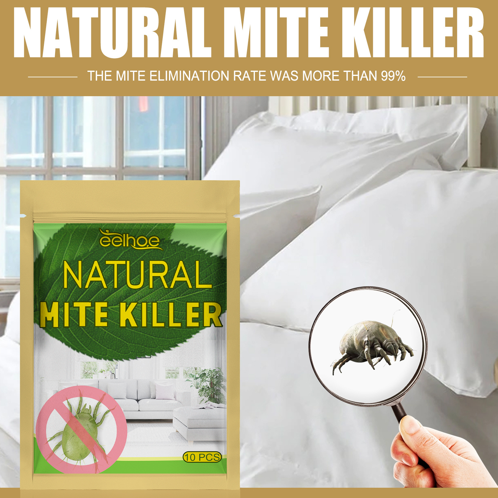 Natural Mite Removal Bag 10pcs-bag