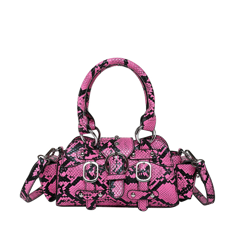 New European And American Fashion Snake-pattern Handbag