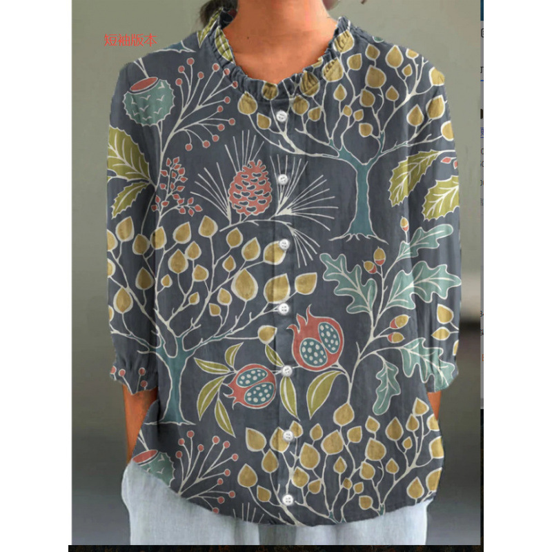 New Womens Short-sleeve Shirt