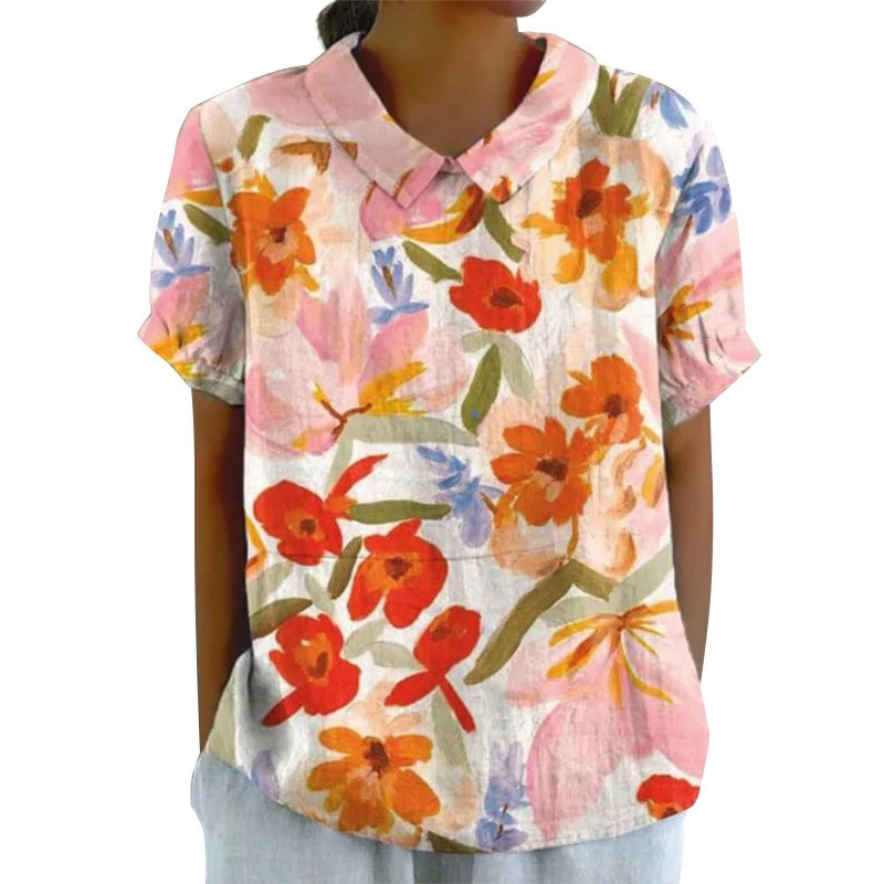 New Womens Short-sleeve Shirt
