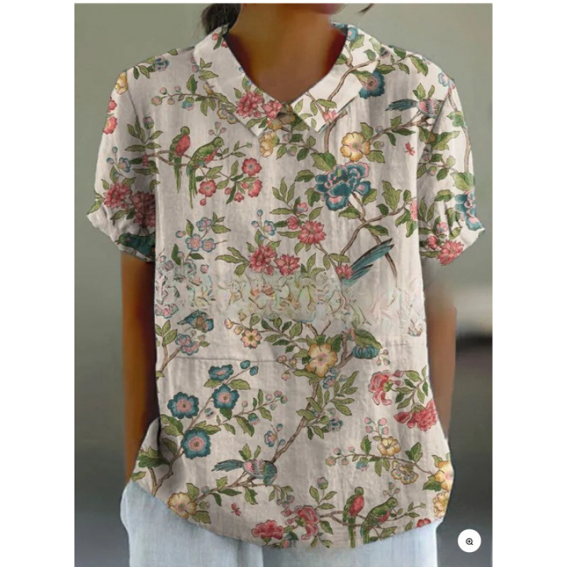 New Womens Short-sleeve Shirt