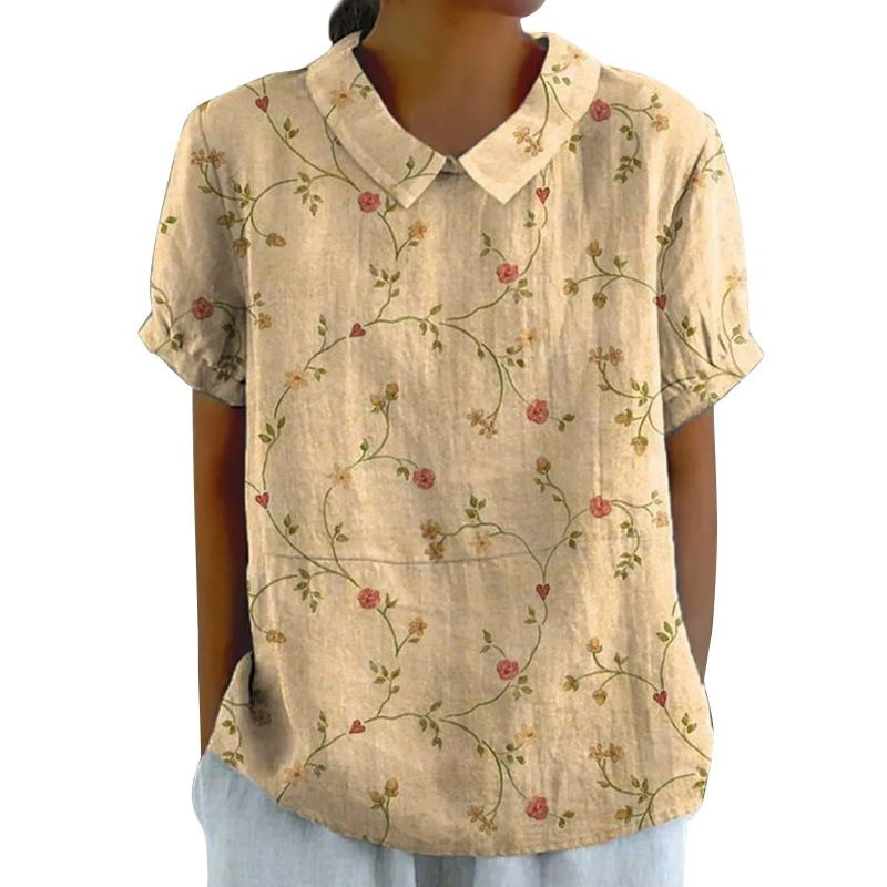 New Womens Short-sleeve Shirt