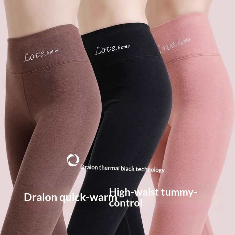 Neue dünne, nahtlose Unterschicht-Leggings für Damen im Frühling und Herbst