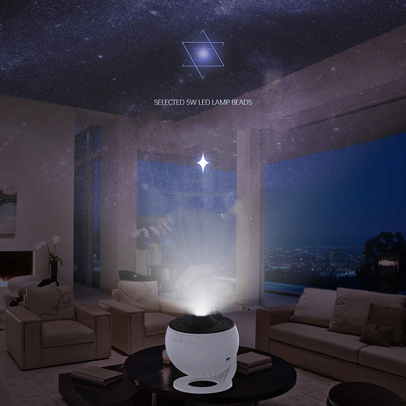 Nachtlicht Galaxy Projektor Sternenhimmel Projektor 360 drehbare Planetariumslampe für Kinder
