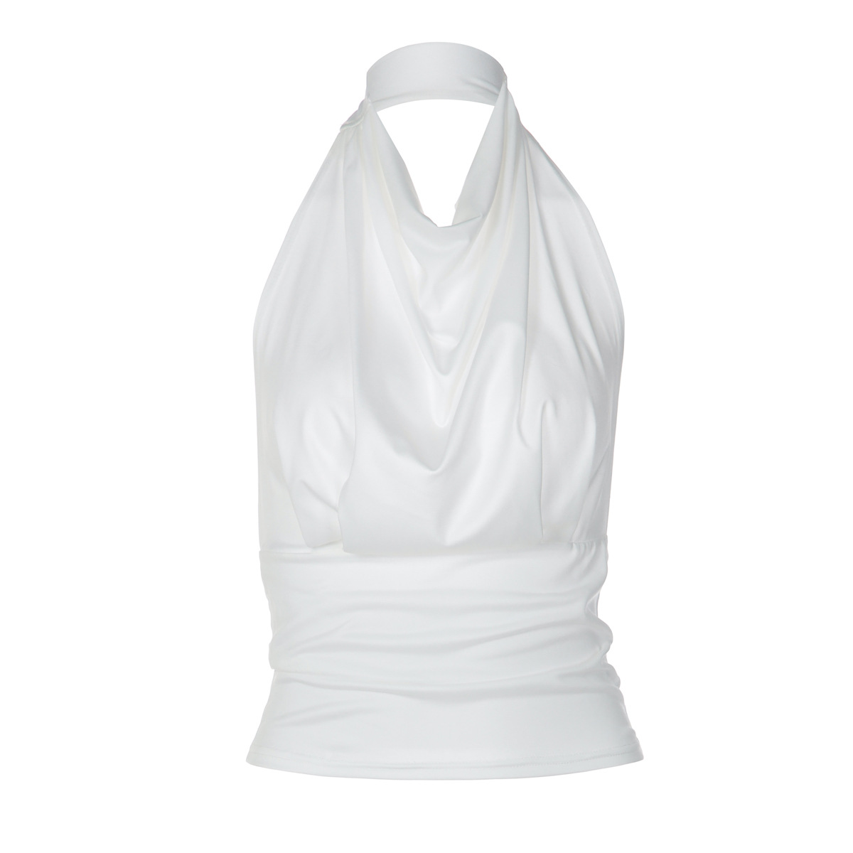 Off-shoulder Sleeveless Backless Top