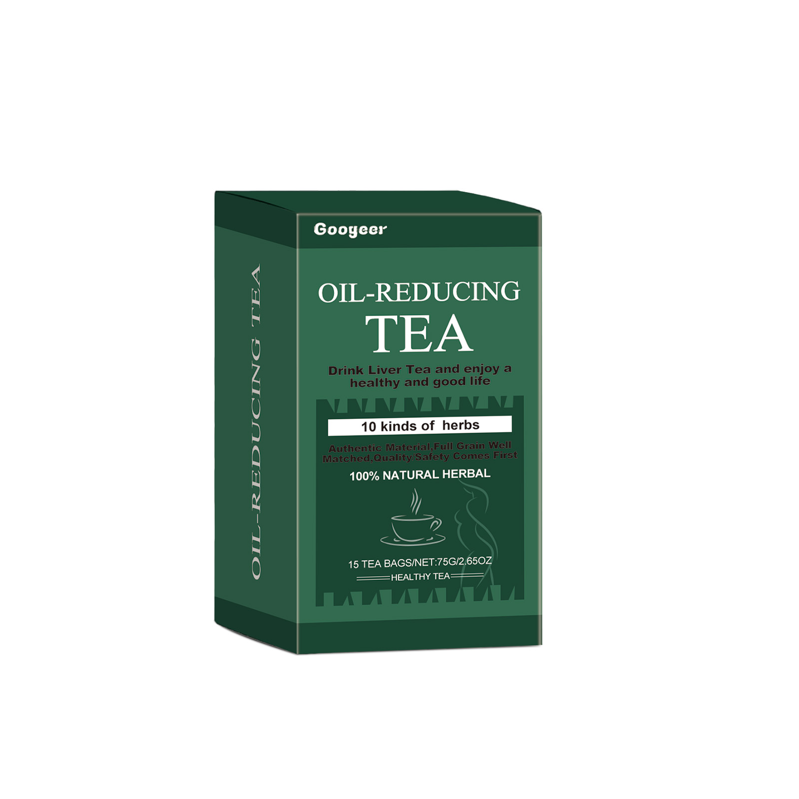 Oil Reducing Herbal Tea, Natural Botanical Tea With Gardenia, Chrysanthemum & Honeysuckle