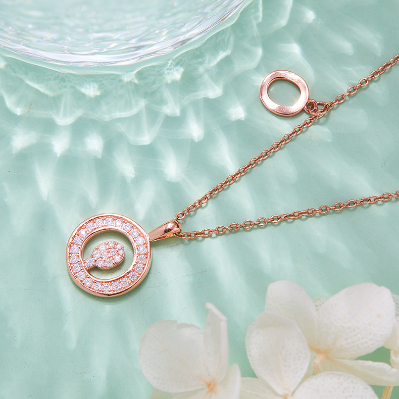One Of The 26 Letters, O, Set With Top-quality Moissanite, Luxurious And Fashionable Light