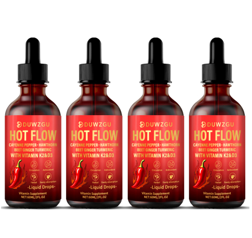 Optimum Botanical Liquid Drops 60ml Cinnamon, Ginseng Cayenne Pepper
